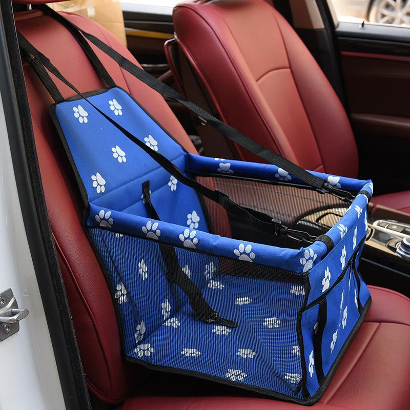 Pet Car Seat, Adjustable Pet Car Seat with Safety Leash, Pet Carrier for Small Dogs & Cats, Car Travel Accessories for Pet Owners