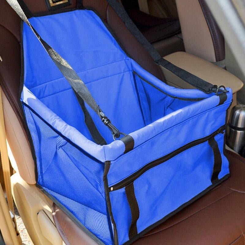 Pet Car Seat, Adjustable Pet Car Seat with Safety Leash, Pet Carrier for Small Dogs & Cats, Car Travel Accessories for Pet Owners
